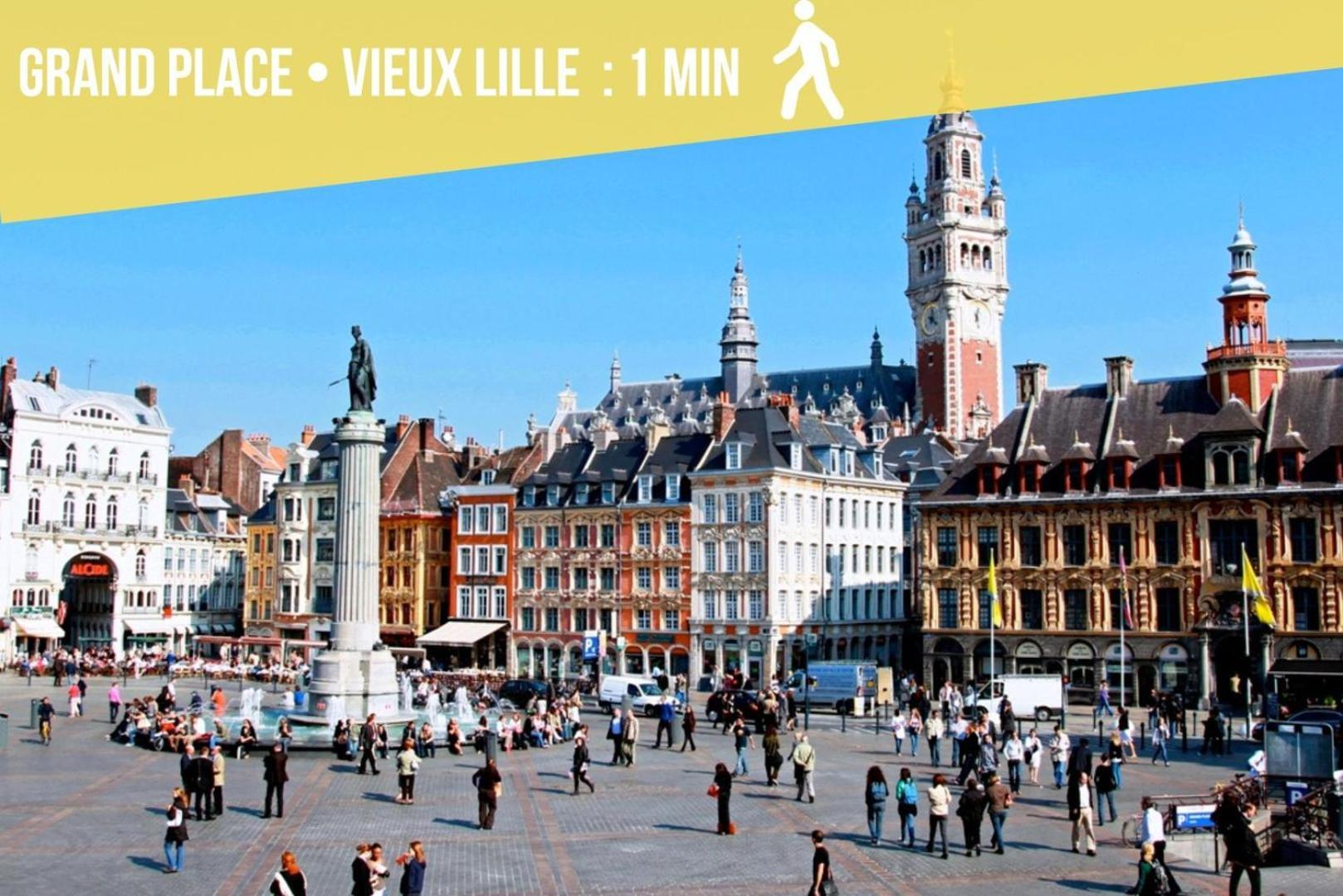 Lille Centre - Nice Flat With Terrace! Exterior foto